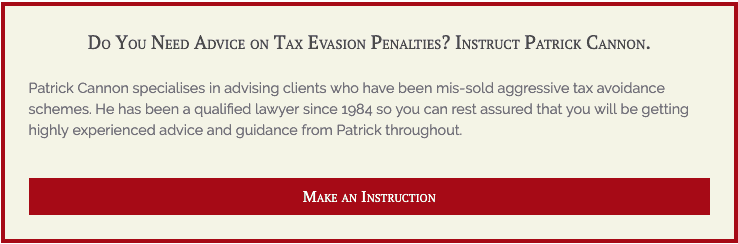 Tax evasion penalties